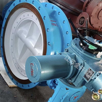 矿用一体式电动蝶阀 带RS485通讯WSD94F-10C DN450 井下瓦斯防爆