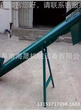 畜牧机草料蛟龙喂料机 山东晟电动式上料IRL 饲料螺管旋提升海机