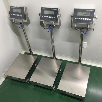 宁波防爆秤XK3150-EX100kg50*60不锈钢台面本安型化工厂防爆