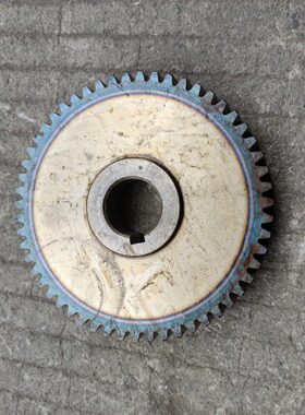 南通京鼎机床X1560瑞面铣床配件齿轮Z55外径142内孔30键槽8
