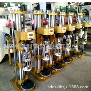 半自动马口铁盖旋盖机 头马口铁盖封口机 老干妈酱类灌装封口机