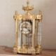 艾古典 陀飞轮四明钟 机械 欧式 镀金
