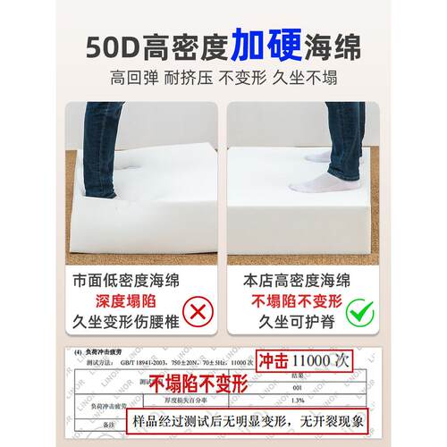 采购产品定制沙发座垫，高密度海绵座垫，定制硬化厚木座垫，中国