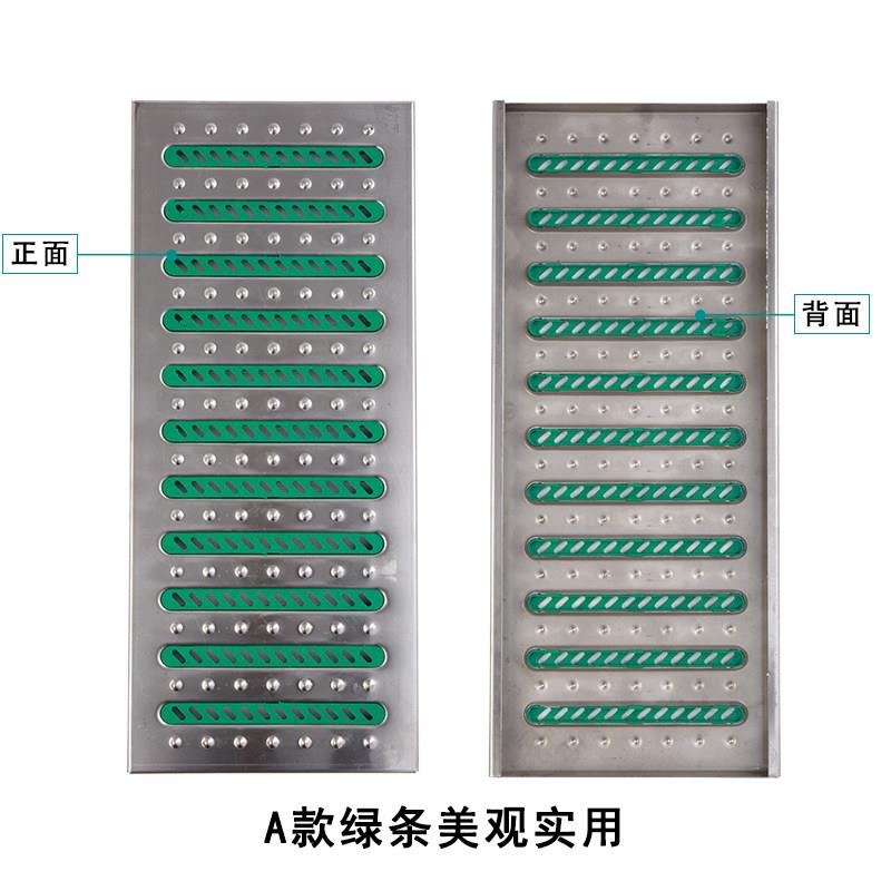 磊盾304不锈钢厨房下水道地沟格栅盖排水沟盖板雨水篦子防滑井盖