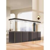 超大龙鱼缸客厅2025年新 底部过滤鱼缸超白玻璃办公室公司屏幕水