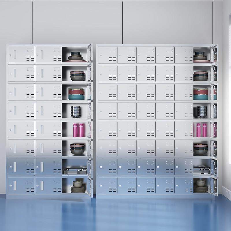 不锈钢食堂碗柜工厂员工带锁食堂餐厅餐具餐盘柜多门更衣柜储物柜,商业/办公家具,更衣柜,淘宝优惠券,粉丝福利购,淘宝优惠卷
