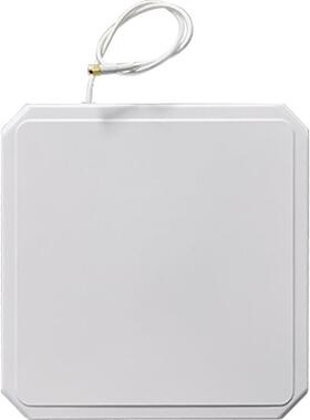 高增益12dBi圆极化读写器平板天线定向rfid超高频玻璃钢防水天线