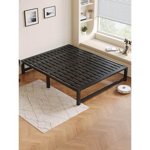 铁艺床双人床1.8米铁架床加厚加固1.5米单人床无床头铁床榻榻米床