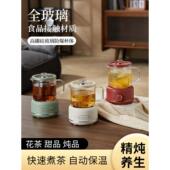 多功能养生壶迷你办公室煮茶器家用小型花茶壶全玻璃电炖杯礼品装