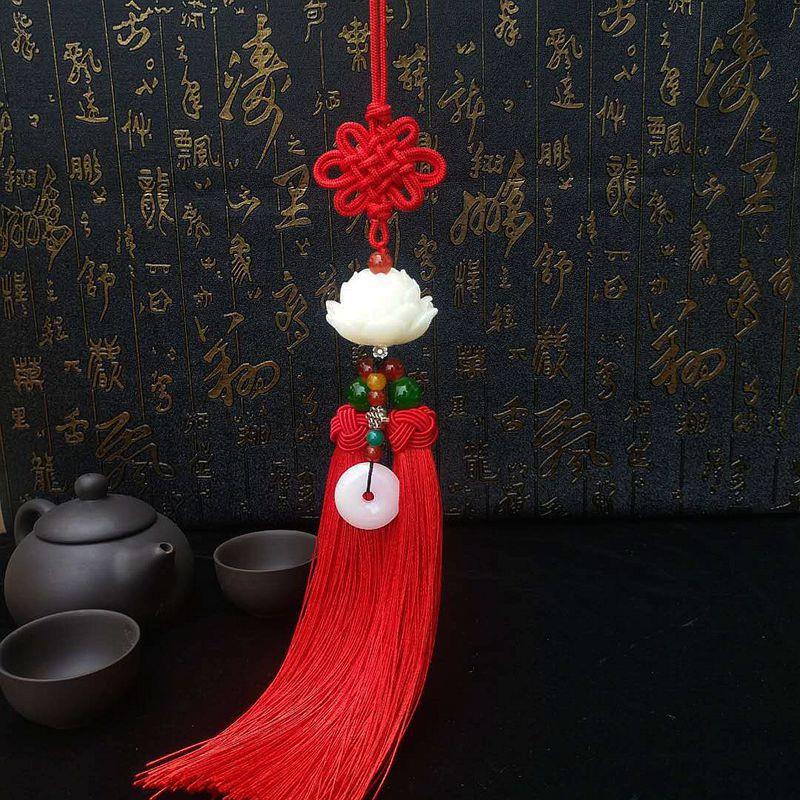 汽车挂件 车载高档内饰装饰品莲花车挂吊坠 车饰用品