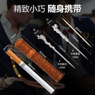 牙签牙线剔牙S925银创意盒筒桶金属便携卫生家用自用父母长辈好礼