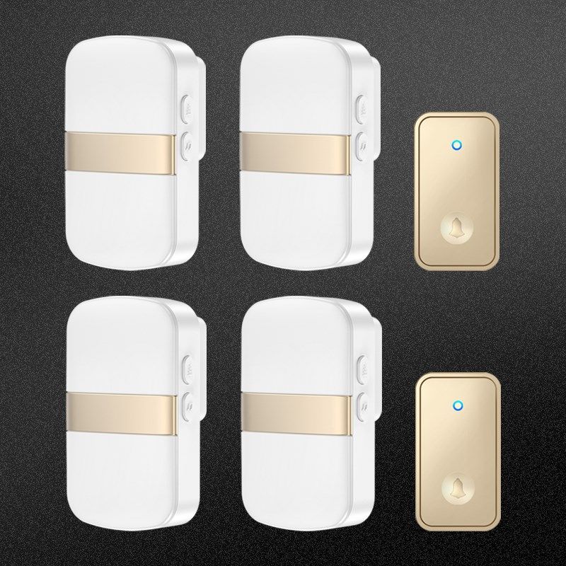 防水家用智能超远距离自发电无线门铃开关二拖Y四老人呼叫器,电子/电工,楼宇对讲设备,淘宝优惠券,粉丝福利购,淘宝优惠卷