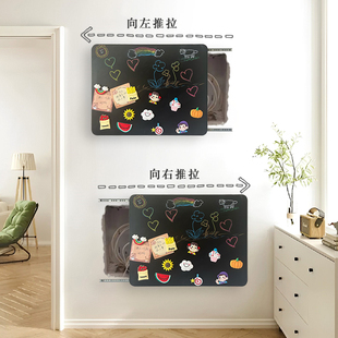 超薄磁吸黑板电表箱装饰画吸冰y箱贴写字强弱电箱盖板遮挡画免打