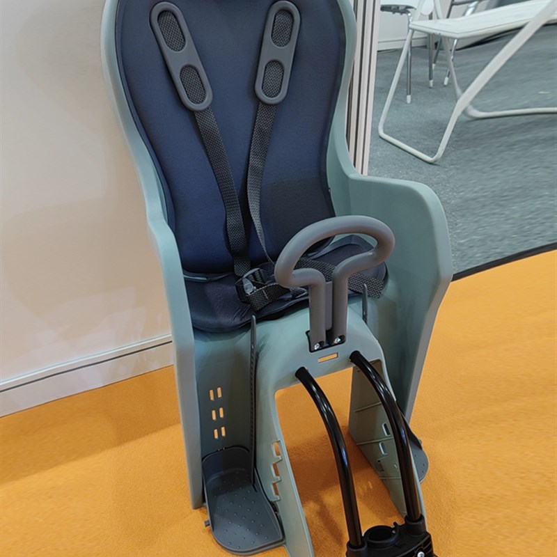 新款宝骑山地车自行车儿童安全后置快拆座椅宝宝座电动车安全座椅