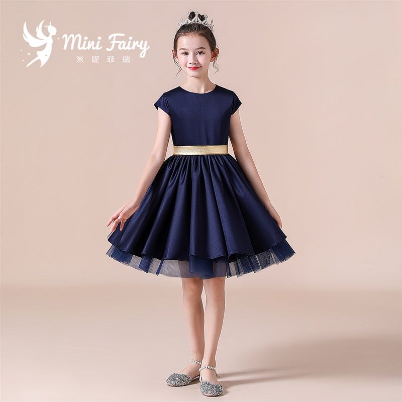 2021新款女童诗朗诵礼服合唱团乐团演出礼服钢琴演出服主持小礼服,童装/婴儿装/亲子装,儿童礼服,淘宝优惠券,粉丝福利购,淘宝优惠卷