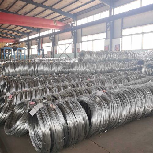 热镀锌钢丝16号12号q10号农业用钢丝镀锌防锈钢丝大棚葡萄树搭架