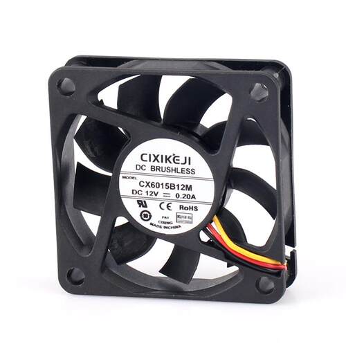 厂家直供6015CX6015B1散热风扇D5CV12V24V直充流工业电源电c器加
