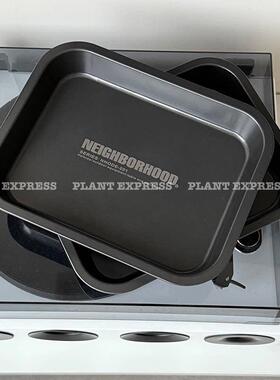 潮nbhd新款磨砂金属收纳盘ins简约复古客厅置物首饰收纳托盘定制