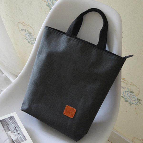 a4大号手提袋帆布包补课袋女便当带便当袋便当包手拎包手提包拎袋