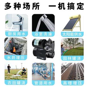 自吸泵家用全自动压力泵220小型自来水管道增压泵抽水机吸加压泵