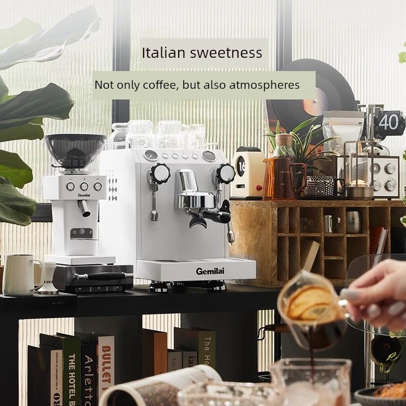 格美莱G3145双瞳孔意大利半自动咖啡机家用小型商用专业浓缩蒸汽