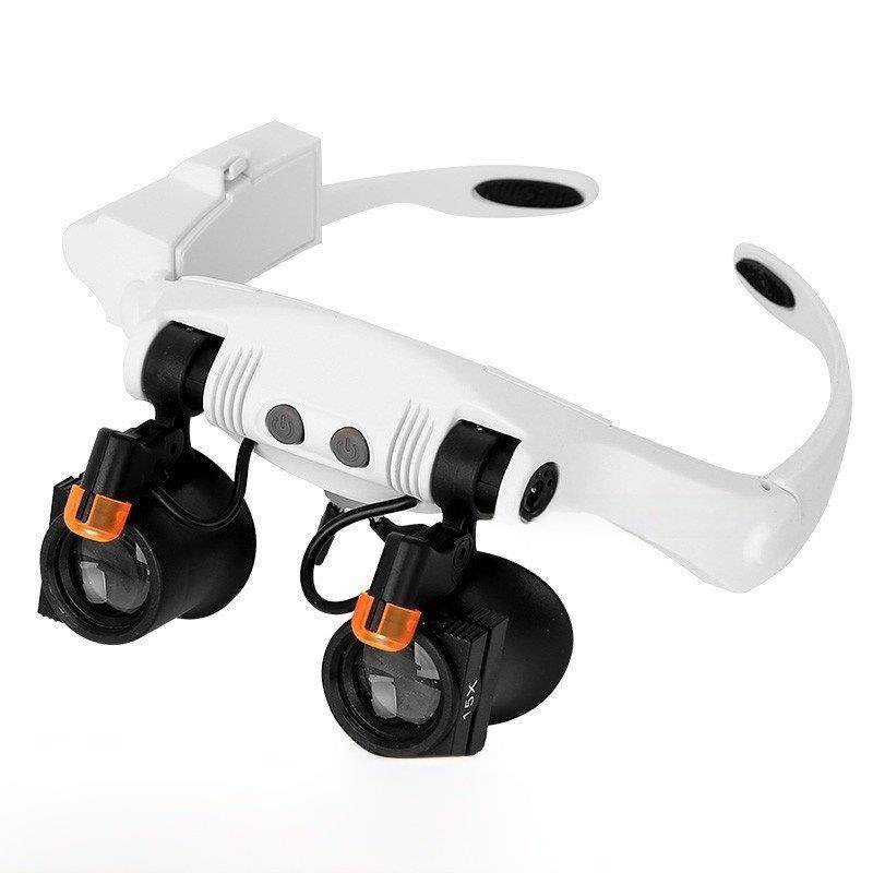 手表维修放大镜单眼双23倍高清晰度睫毛眼镜嫁接头戴式手动调节10,文具电教/文化用品/商务用品,放大镜,淘宝优惠券,粉丝福利购,淘宝优惠卷