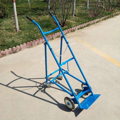 氧气推车乙炔瓶推车氩气瓶车氮气瓶小推车大钢瓶推车带支架气瓶车