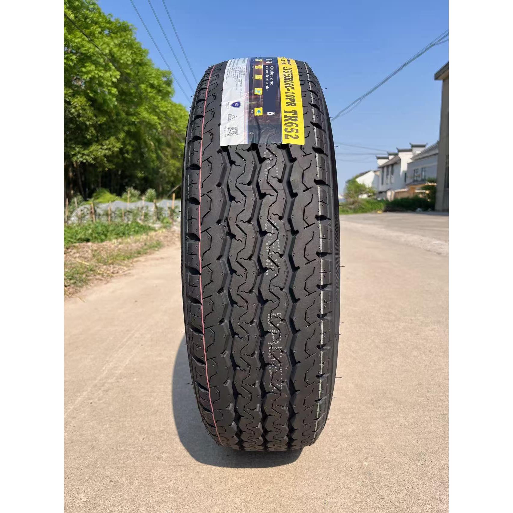 25年]三角轮胎215/75R16C-10层适用于江陵全顺关V80校车