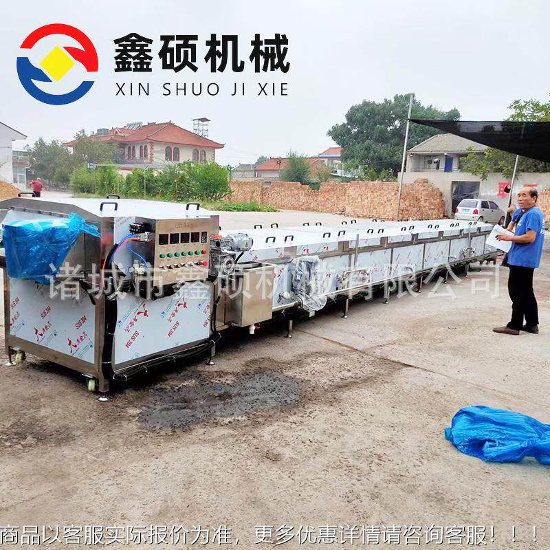 厂家食品豆角清洗烘干风干洗线 蒸煮花菜风干线IHH黄 豆清毛风干