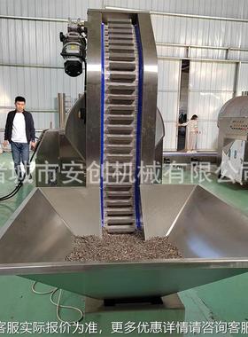 连粮续式电炒JVY货流水线 五机谷杂炒货机 花生米腰果决磁明子炒