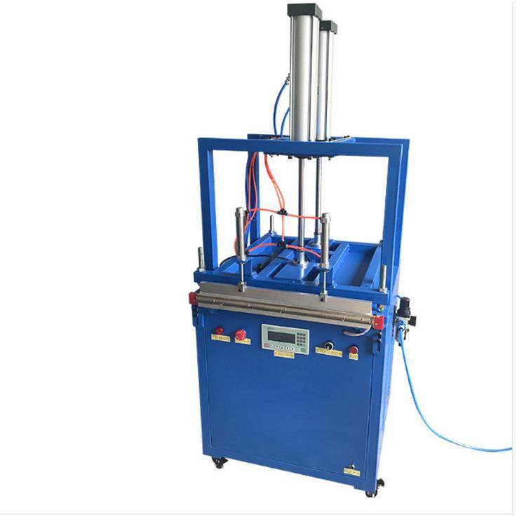 匀兴800防护型压缩封口机气动型大狗窝毛绒毯抱枕真空压缩封口机