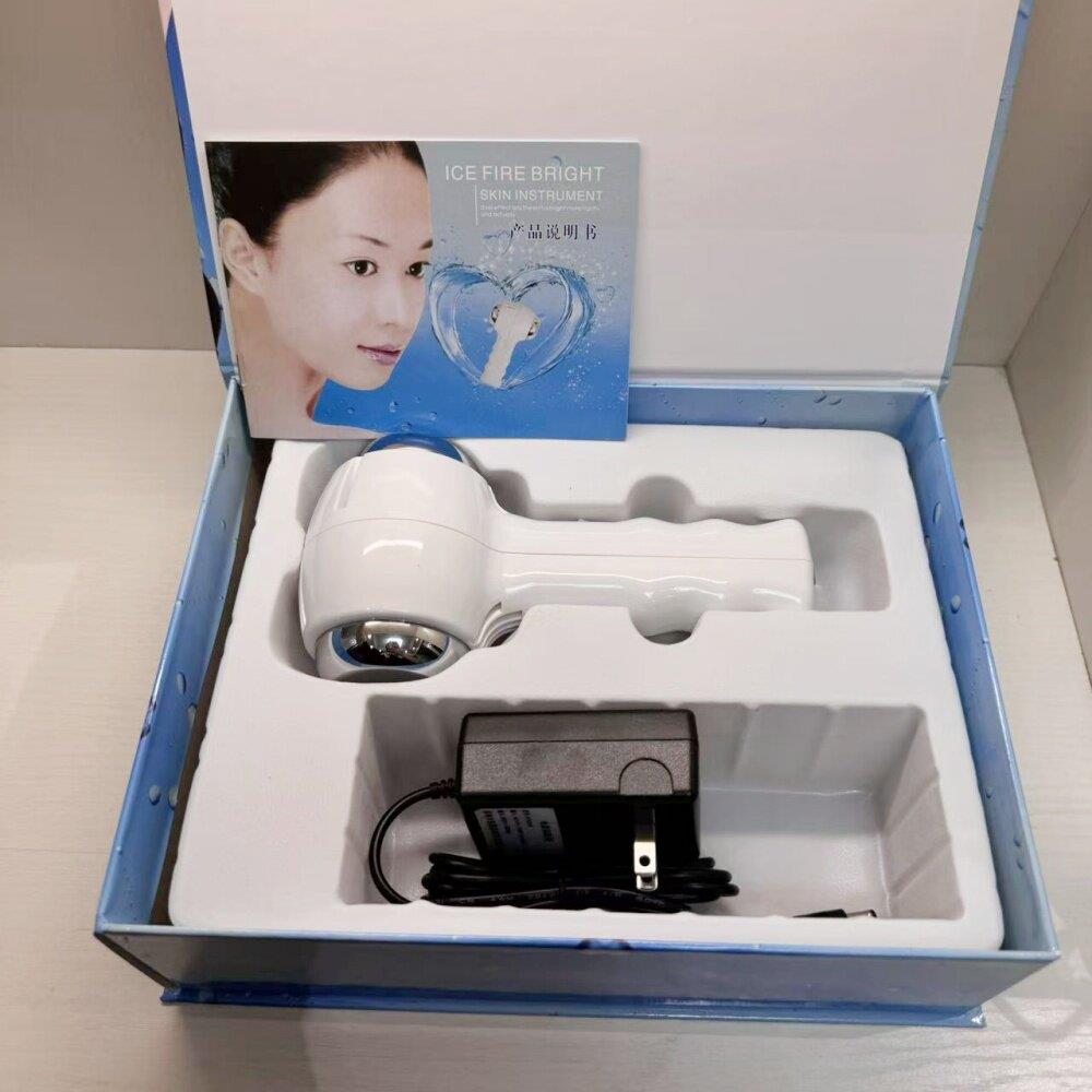 美容导入仪脸部眼部按摩冷热美容仪家用冰锤冰敷嫩肤仪器