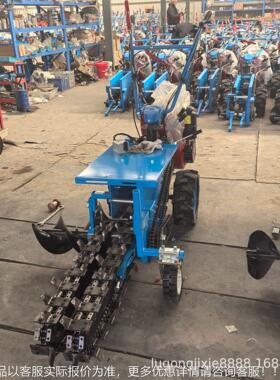 TJZ工程线缆油开沟深机开沟管道修路电缆开沟机192沟风冷柴链条开