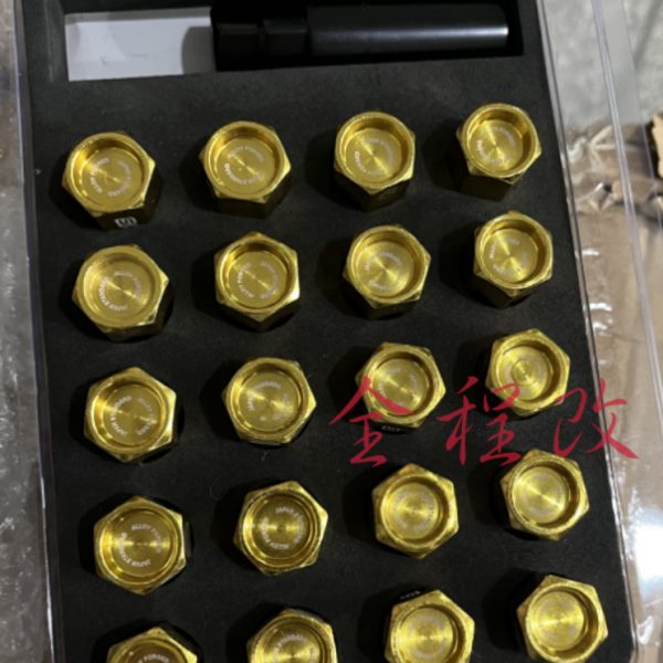 汽车改装钢制轮毂螺丝适用思域马六锐志轩逸轮毂加长外六角螺母帽