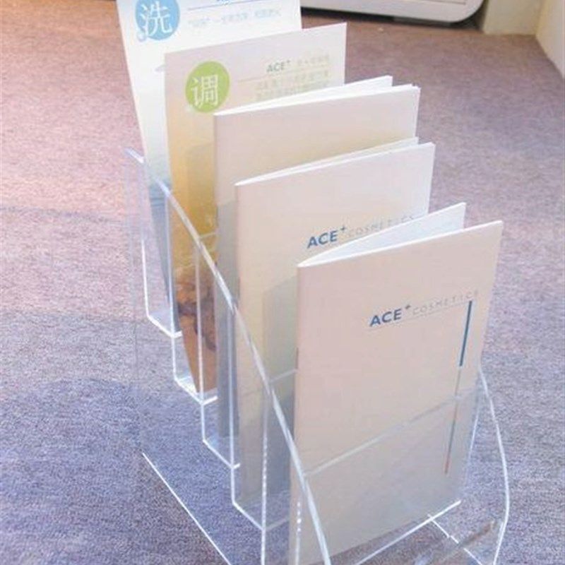 平放A4纸宣传册有机玻璃多层资料K架全新亚克力资料架高透