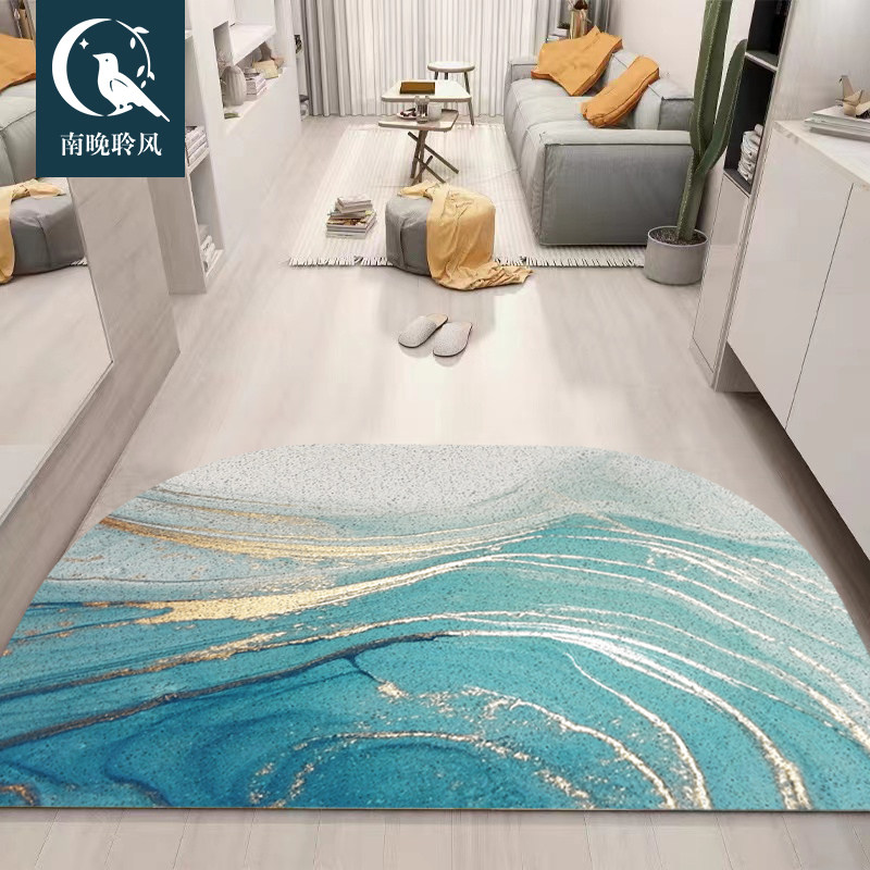 丝圈地垫入户半圆形地毯家用门口蹭土脚垫K进门防滑垫玄关防水门,居家布艺,家用脚垫,淘宝优惠券,粉丝福利购,淘宝优惠卷