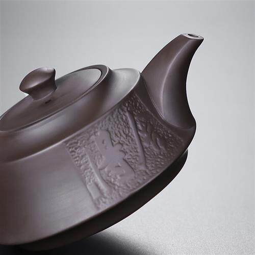 高档豪峰紫砂功夫茶具套装家用办公中式复L古茶杯茶盏茶壶会客办