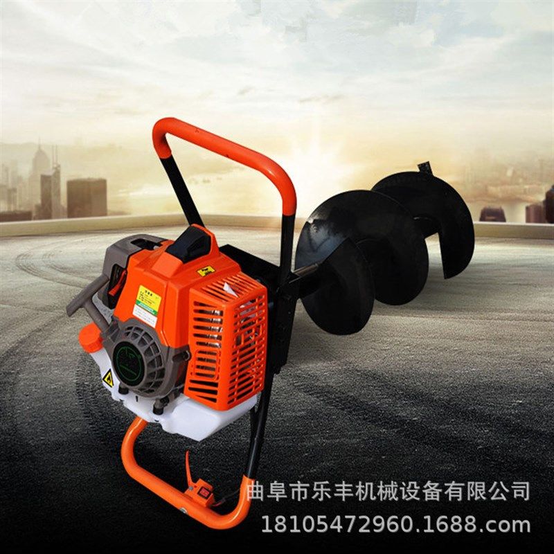 优质多功能汽油式挖坑机  操作方便使用树R苗种植挖坑机价格