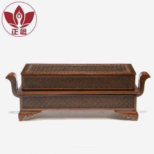 庆松堂铜炉名家胡庆松制朝冠z耳香薰炉印香炉香道香篆香粉熏香