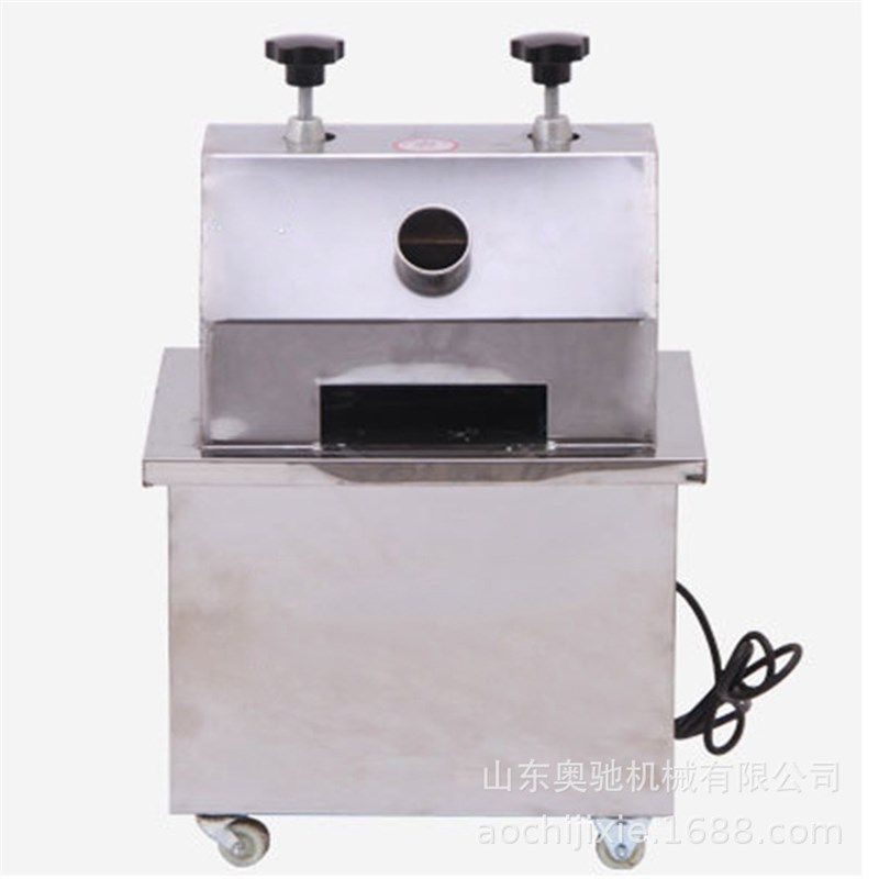 甘蔗榨汁机 商用电动立式甘蔗榨汁机 饮O品店不锈钢甘蔗榨汁机