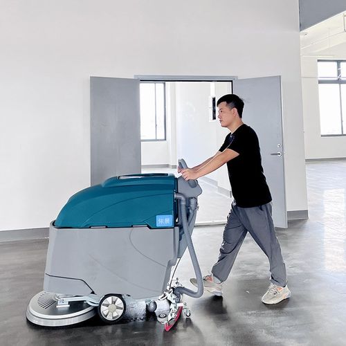电子厂环氧地面洁净m室用拖地机工厂车间清洗地面用洗地吸干一体