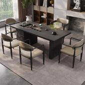 新中式 高端实木茶桌椅组合家用客厅小户型新款 烧水一体功夫茶桌椅