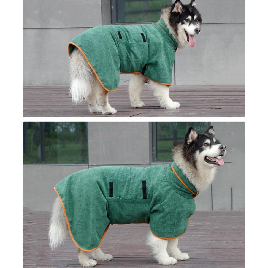 大狗浴巾吸水大型犬中小型犬浴袍阿拉斯加金毛萨摩哈士奇宠物用品