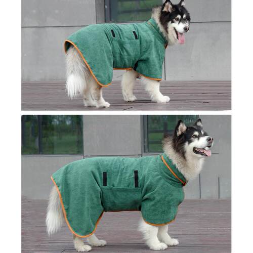 大狗浴巾吸水大型犬中小型犬浴袍阿拉斯加金毛萨摩哈士奇宠物用品