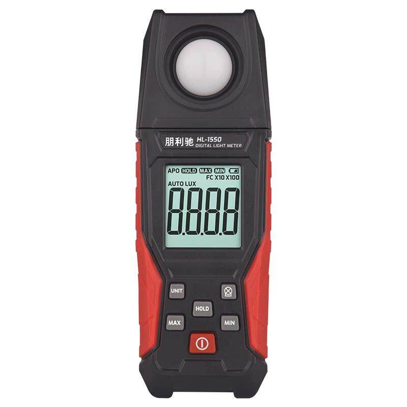 朋利驰HL-1550数字照度计光强仪光照强度测试仪测光表亮度检测仪