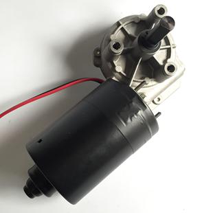 260转直流蜗轮减速电机塑料齿轮12v24v60w 朝阳电机涡轮减速机100