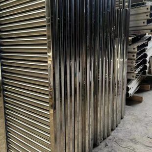 家用小背篓卫生间纯304不锈钢散热器集中供暖 水暖暖气片农村明装