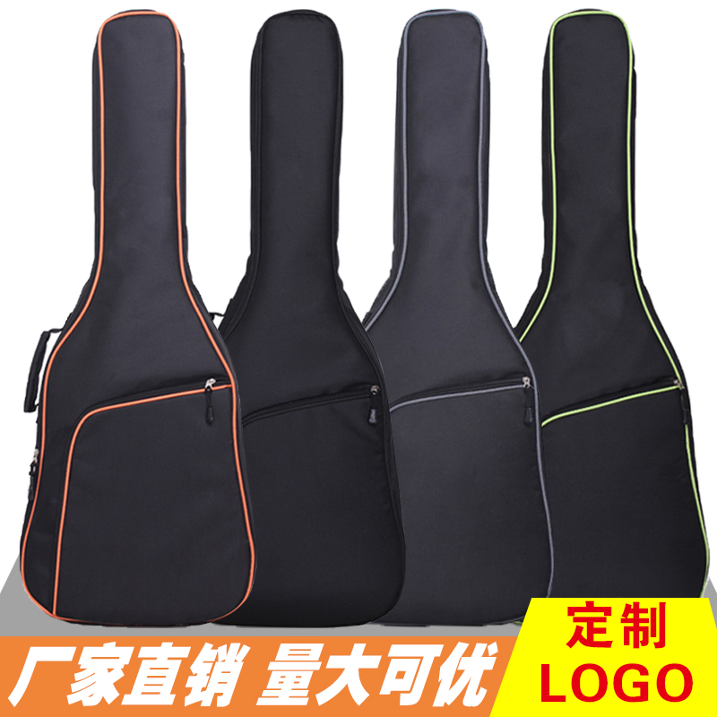 笠暑简约款加厚民谣木吉他包38寸39寸40寸4N1寸双肩琴包防水背包