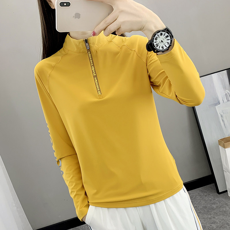 户外速干衣女式长袖T恤上衣吸湿排汗透气春秋徒步登山运动快干衣