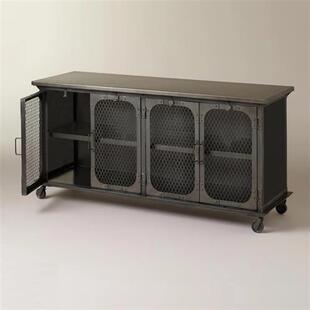 北欧业子收纳餐边柜茶水柜橱】酒柜简约复古工柜风铁W艺收纳储物